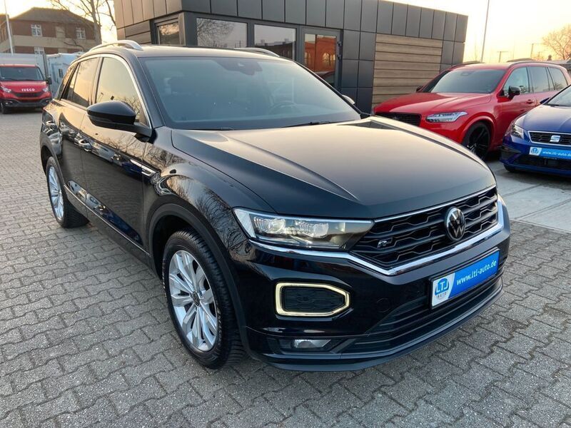 Deep black perleffekt (metallic) Gebraucht 2021 VW T-Roc R-line SUV | 23.999 € (Guter Preis) - Bild 1/4