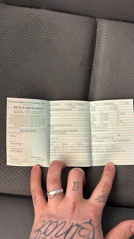 Gebraucht Audi A4 131 PS (96 kW) 2003 Grün Kombi