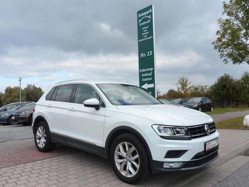 Gebraucht VW Tiguan Highline 150 PS (110 kW) 2017 Weiß SUV