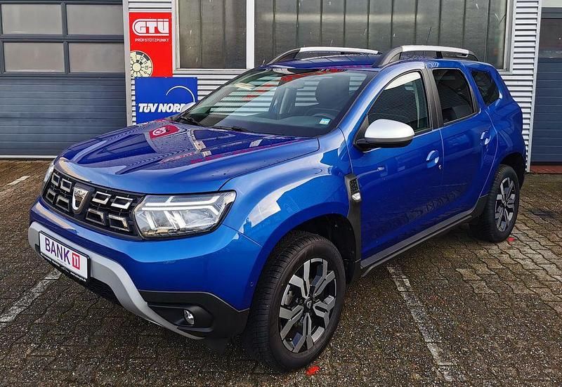 Blau Gebraucht 2022 Dacia Duster Prestige SUV | 14.650 € (Fairer Preis) - Bild 1/4