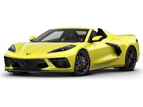 Gelb (accelerate yellow metallic) Neu 2026 Corvette C8 Cabrio | 117.900 € (Superpreis) - Bild 1/4