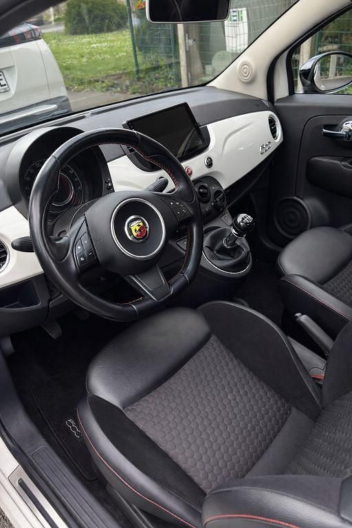 Gebraucht Fiat 500S Abarth 101 PS (74 kW) 2009 Weiß Kleinwagen