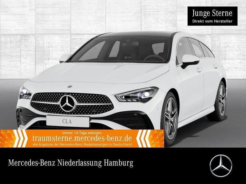 Weiß Gebraucht 2024 Mercedes CLA200 Shooting Brake AMG Kombi | 34.990 € (Fairer Preis) - Bild 1/3