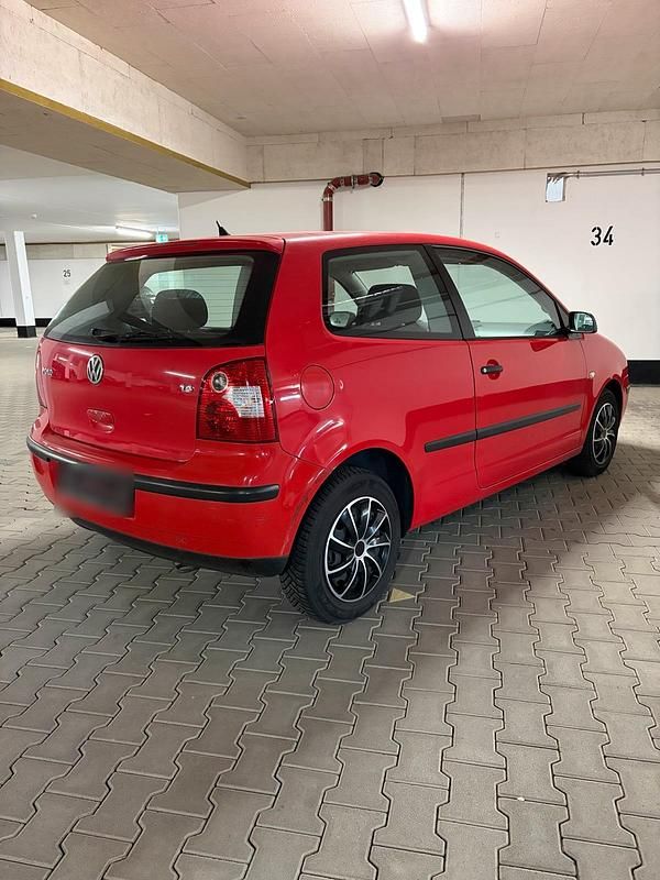 Gebraucht VW Polo 75 PS (55 kW) 2002 Rot Kleinwagen