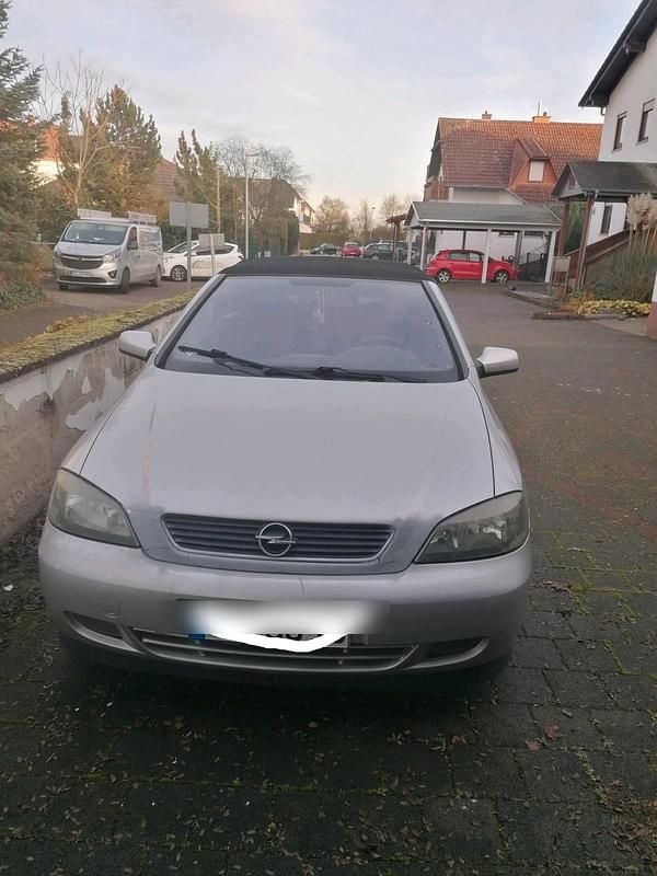 Silber Gebraucht 2003 Opel Astra Cabriolet Cabrio | 800 € (Superpreis) - Bild 1/3