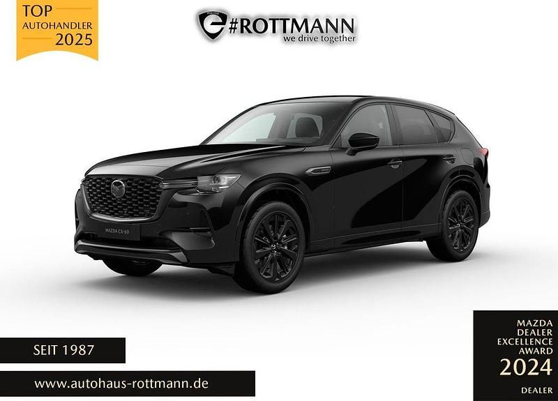 Schwarz Neu 2025 Mazda CX-60 Homura-Line SUV | 49.370 € (Guter Preis) - Bild 1/4
