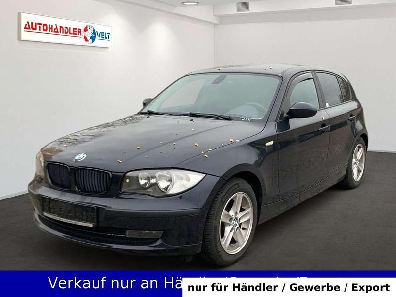 Blau Gebraucht 2008 BMW 118 Advantage Kleinwagen | 2.599 € (Superpreis) - Bild 1/3