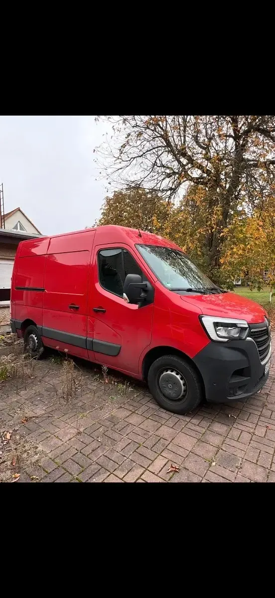 Gebraucht Renault Master 150 PS (110 kW) 2021 Rot Van / Kleinbus