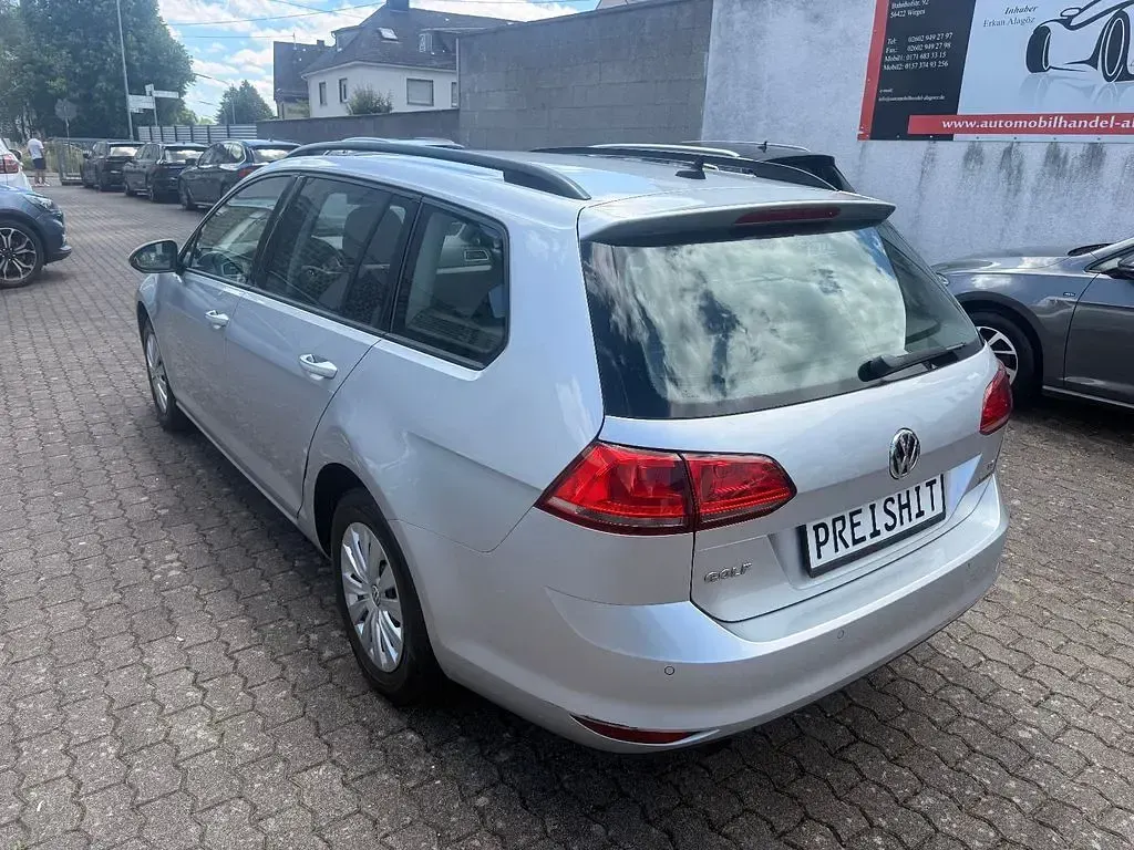 Gebraucht VW Golf VII Trendline 105 PS (77 kW) 2013 Silber Kombi