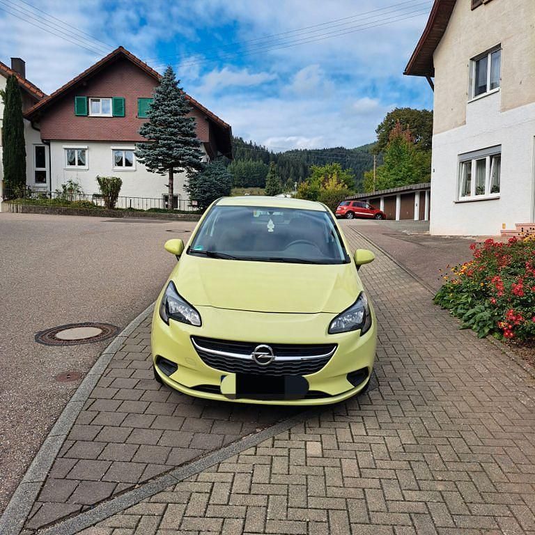 Gelb Gebraucht 2015 Opel Corsa Edition Kleinwagen | 5.899 € (Fairer Preis) - Bild 1/4