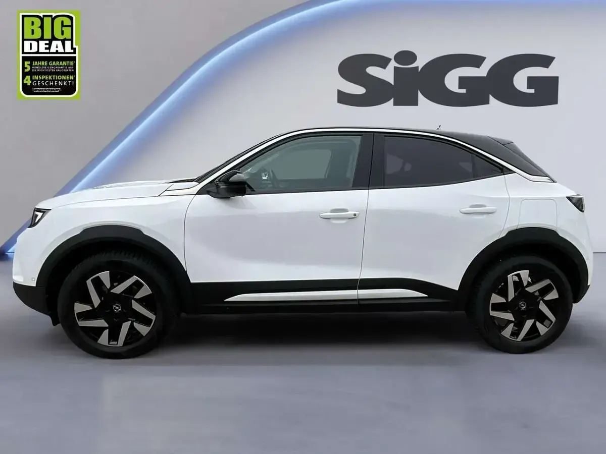 Gebraucht Opel Mokka Elegance 101 PS (74 kW) 2022 Jade weiss/arktis weiss SUV