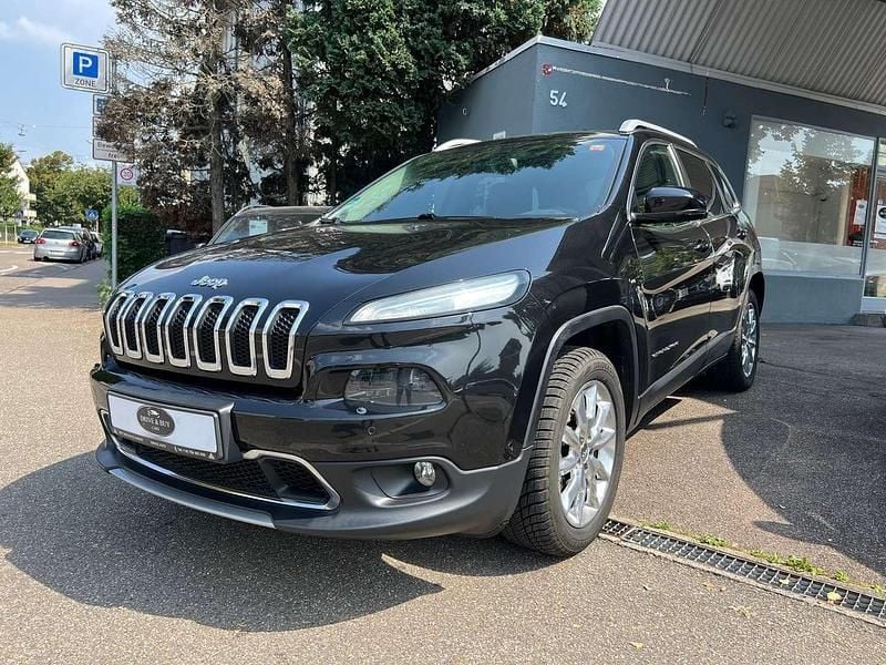 Brilliant black crystal pearl Gebraucht 2014 Jeep Cherokee Limited SUV | 10.999 € (Guter Preis) - Bild 1/4