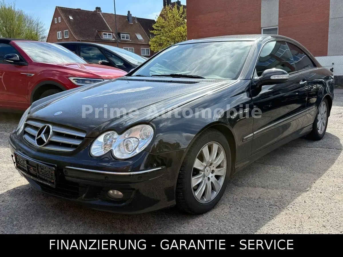 Gebraucht Mercedes CLK220 150 PS (110 kW) 2007 Schwarz Coupé
