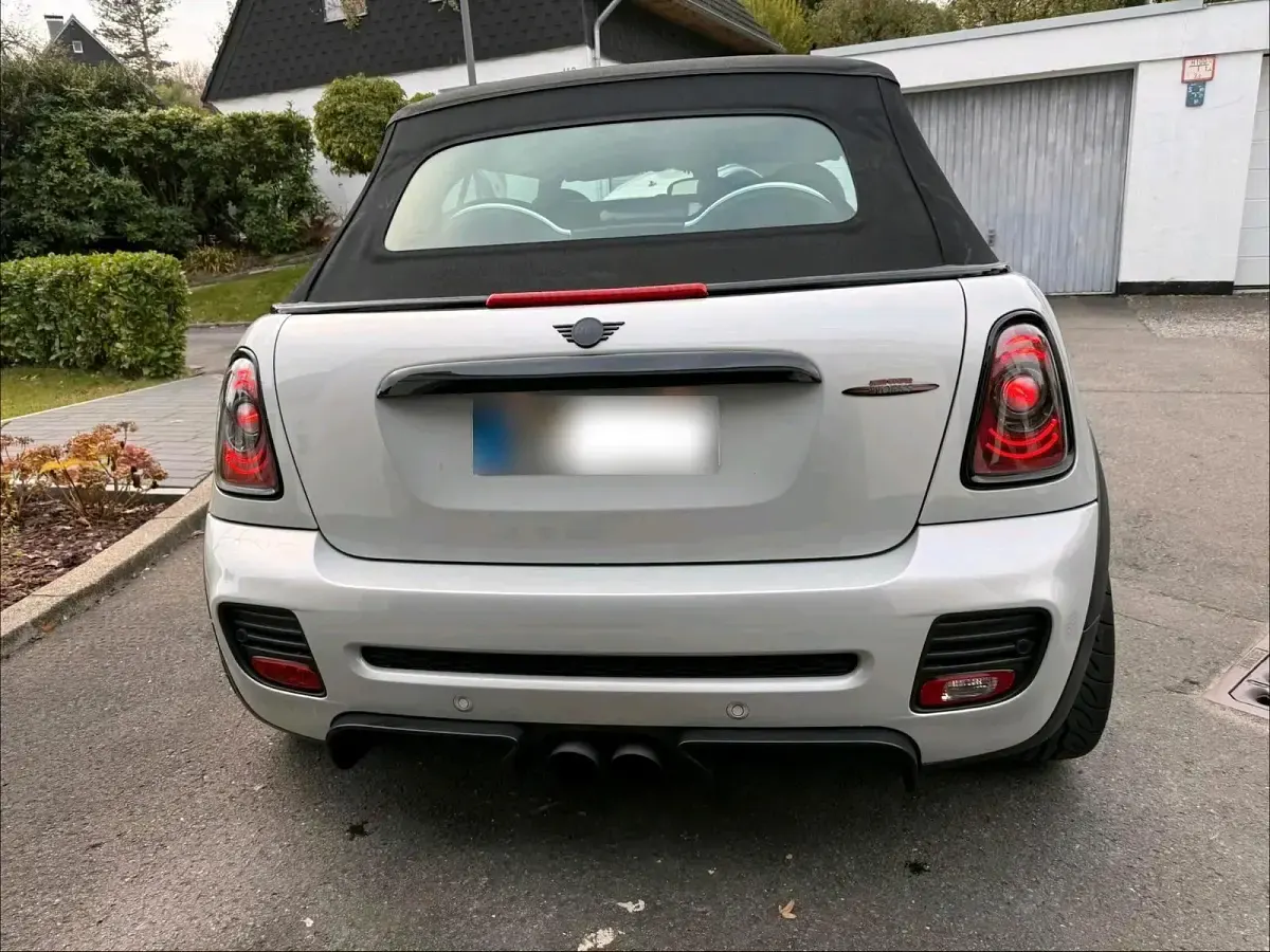Gebraucht Mini John Cooper Works Cabriolet 211 PS (155 kW) 2014 Silber Cabrio