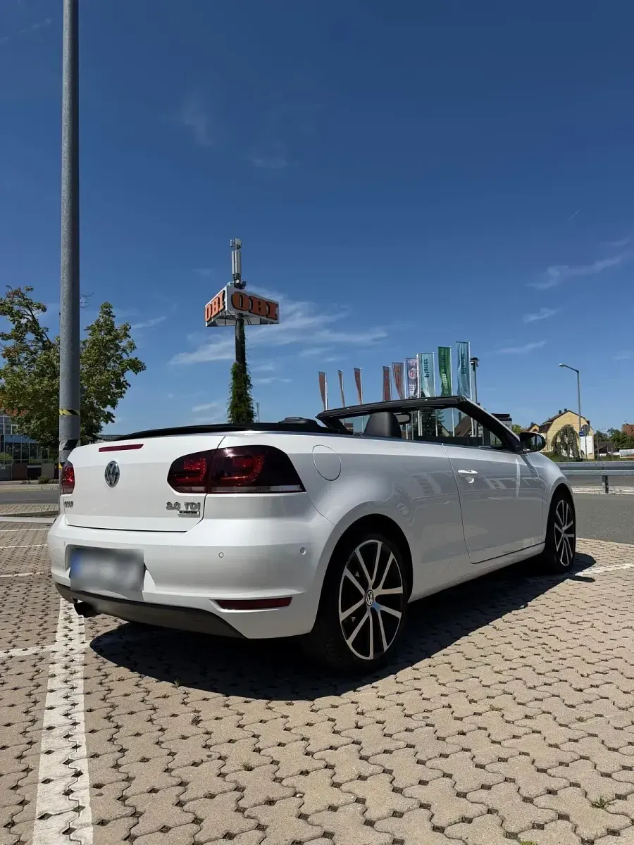 Gebraucht VW Golf Cabriolet 140 PS (102 kW) 2015 Weiß Cabrio