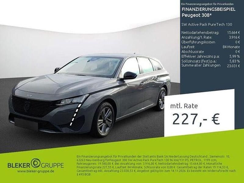 Grau Gebraucht 2023 Peugeot 308 Limousine | 19.280 € (Superpreis) - Bild 1/3