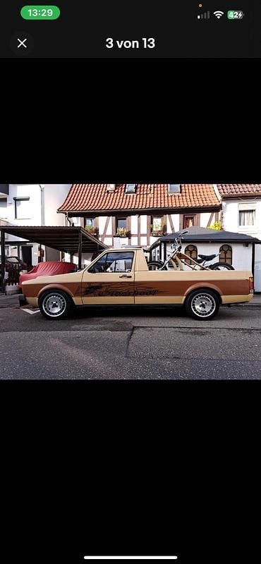 Gebraucht VW Caddy 90 PS (66 kW) 1991 Braun Van / Kleinbus