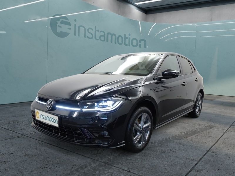 Schwarz Gebraucht 2023 VW Polo R-line Limousine | 19.700 € (Guter Preis) - Bild 1/4