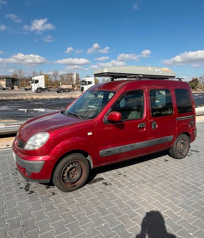 Gebraucht Renault Kangoo 95 PS (69 kW) 2007 Rot Van / Kleinbus
