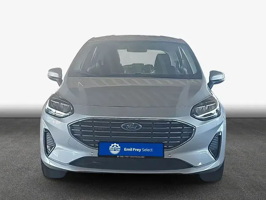 Gebraucht Ford Fiesta Titanium 125 PS (91 kW) 2022 Moondust silber metallic Kleinwagen