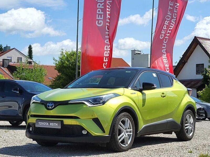 Limegrün metallic / dach schwarz Gebraucht 2019 Toyota C-HR Edition SUV | 21.910 € (Fairer Preis) - Bild 1/4