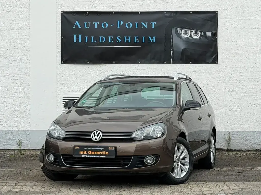 Gebraucht VW Golf VI Style 122 PS (89 kW) 2011 Braun Kleinwagen