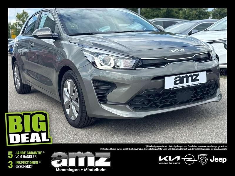 (urg) urbangrün met. Gebraucht 2023 Kia Rio Vision Kleinwagen | 13.980 € (Fairer Preis) - Bild 1/4