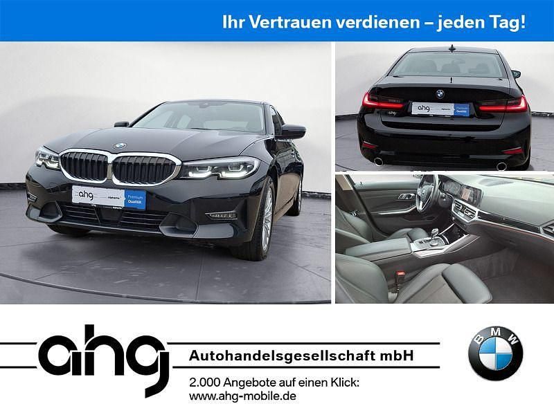 Schwarz Gebraucht 2021 BMW 320 Sport Line Limousine | 32.930 € (Teuer) - Bild 1/4