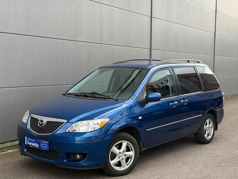 Gebraucht Mazda MPV 136 PS (100 kW) 2004 Blau Van / Kleinbus