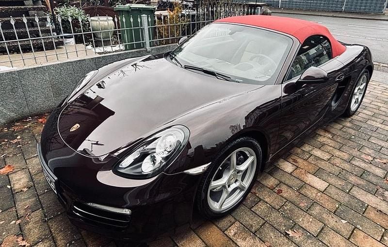 Braun Gebraucht 2014 Porsche Boxster Cabrio | 43.500 € (Guter Preis) - Bild 1/4