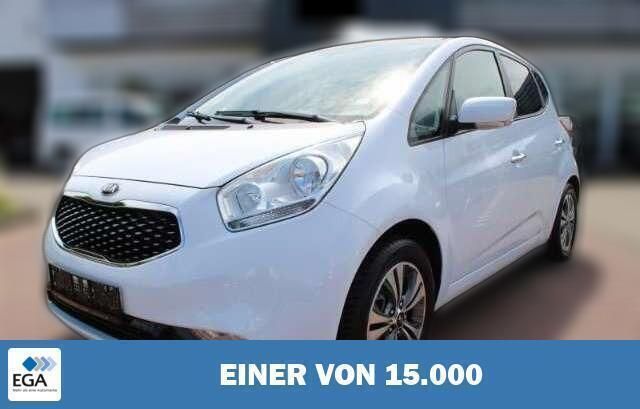 Weiß Gebraucht 2015 Kia Venga DREAM-TEAM Edition Kleinwagen | 10.630 € (Fairer Preis) - Bild 1/4