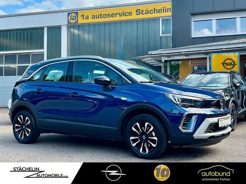 Blau Gebraucht 2022 Opel Crossland Elegance SUV | 16.590 € (Fairer Preis) - Bild 1/4