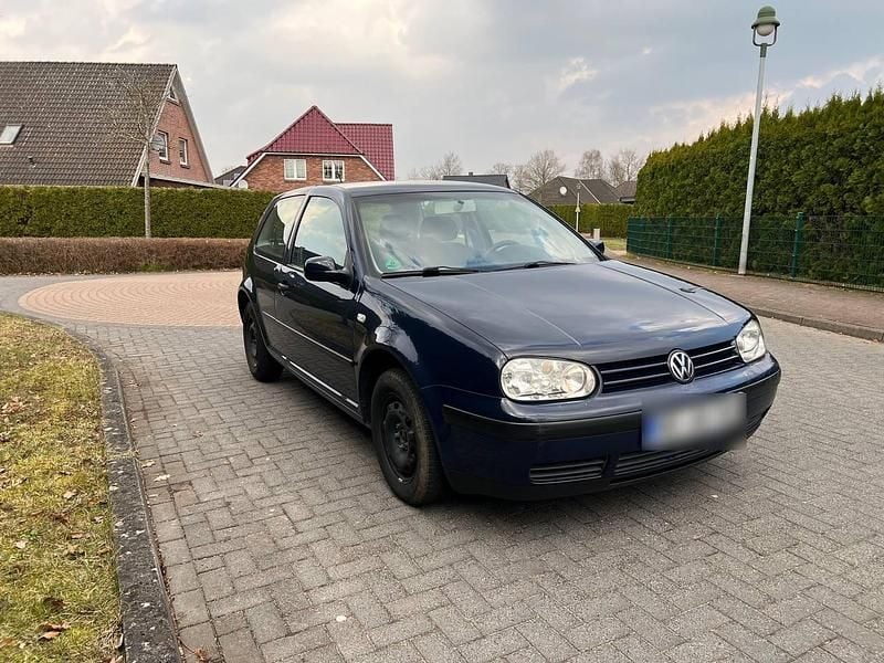 Gebraucht VW Golf 2002 Blau Coupé