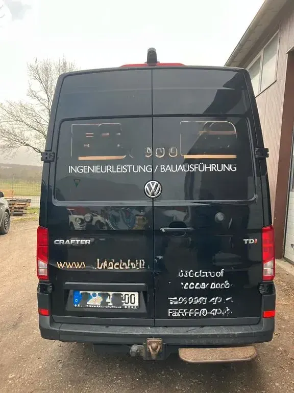 Gebraucht VW Crafter 140 PS (102 kW) 2018 Schwarz Van