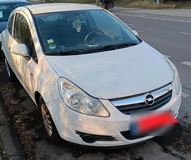 Gebraucht Opel Corsa 44 PS (32 kW) 2009 Weiß Kleinwagen