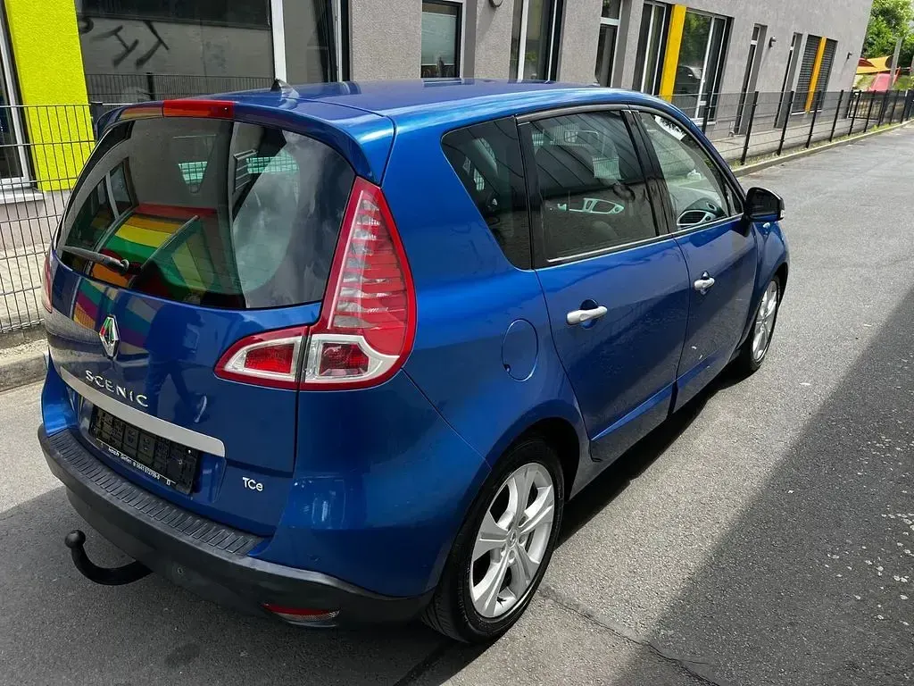 Gebraucht Renault Scénic III Dynamique 131 PS (96 kW) 2010 Blau Van / Kleinbus