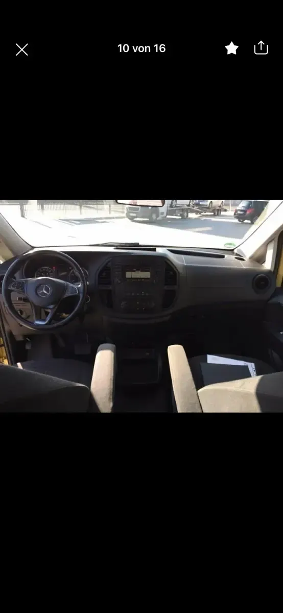 Gebraucht Mercedes Vito 198 PS (145 kW) 2016 Gelb Van