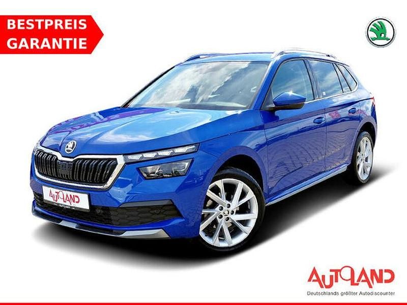 Blau Gebraucht 2020 Skoda Kamiq Style SUV | 22.950 € (Etwas zu teuer) - Bild 1/4