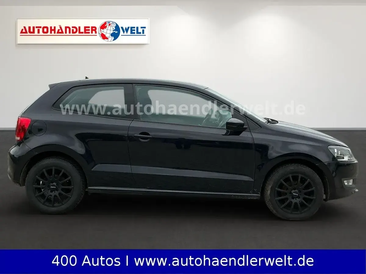 Gebraucht VW Polo 90 PS (66 kW) 2011 Schwarz Kleinwagen