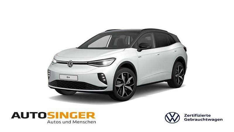 Gletscherweiß metallic Gebraucht 2023 VW ID.4 GTX SUV | 36.840 € (Superpreis) - Bild 1/3