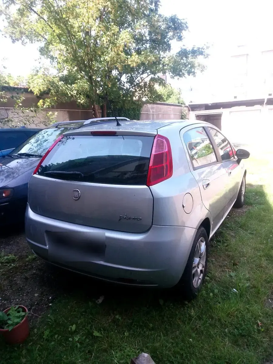 Gebraucht Fiat Punto 2008 Silber Kleinwagen