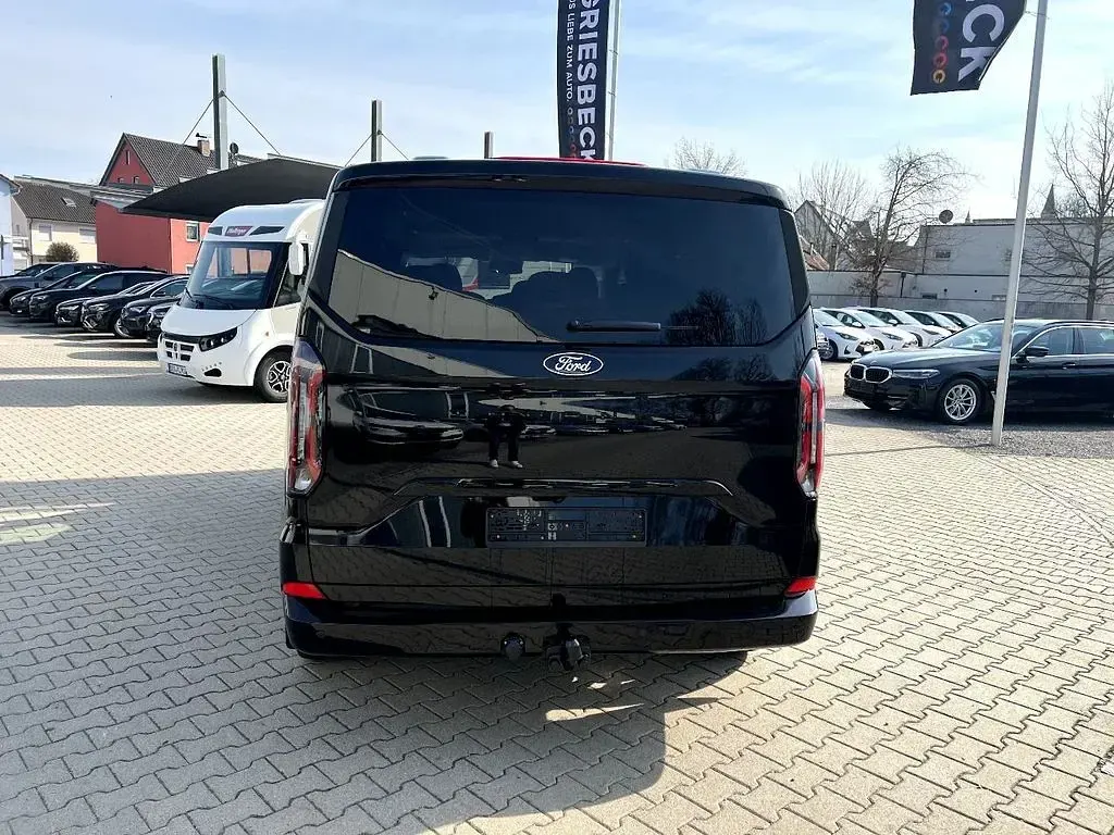 Neu Ford Tourneo Custom Titanium X 170 PS (125 kW) 2025 Obsidian schwarz metallic Van