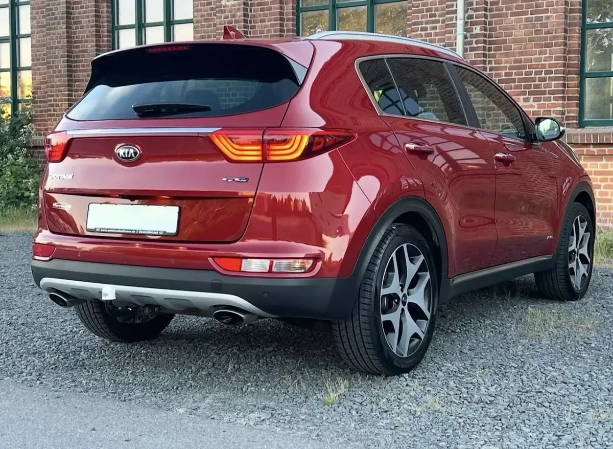 Gebraucht Kia Sportage GT-Line 177 PS (130 kW) 2017 Rot SUV