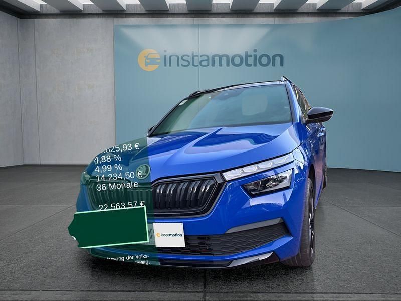 Blau Gebraucht 2023 Skoda Kamiq SUV | 20.899 € (Fairer Preis) - Bild 1/4