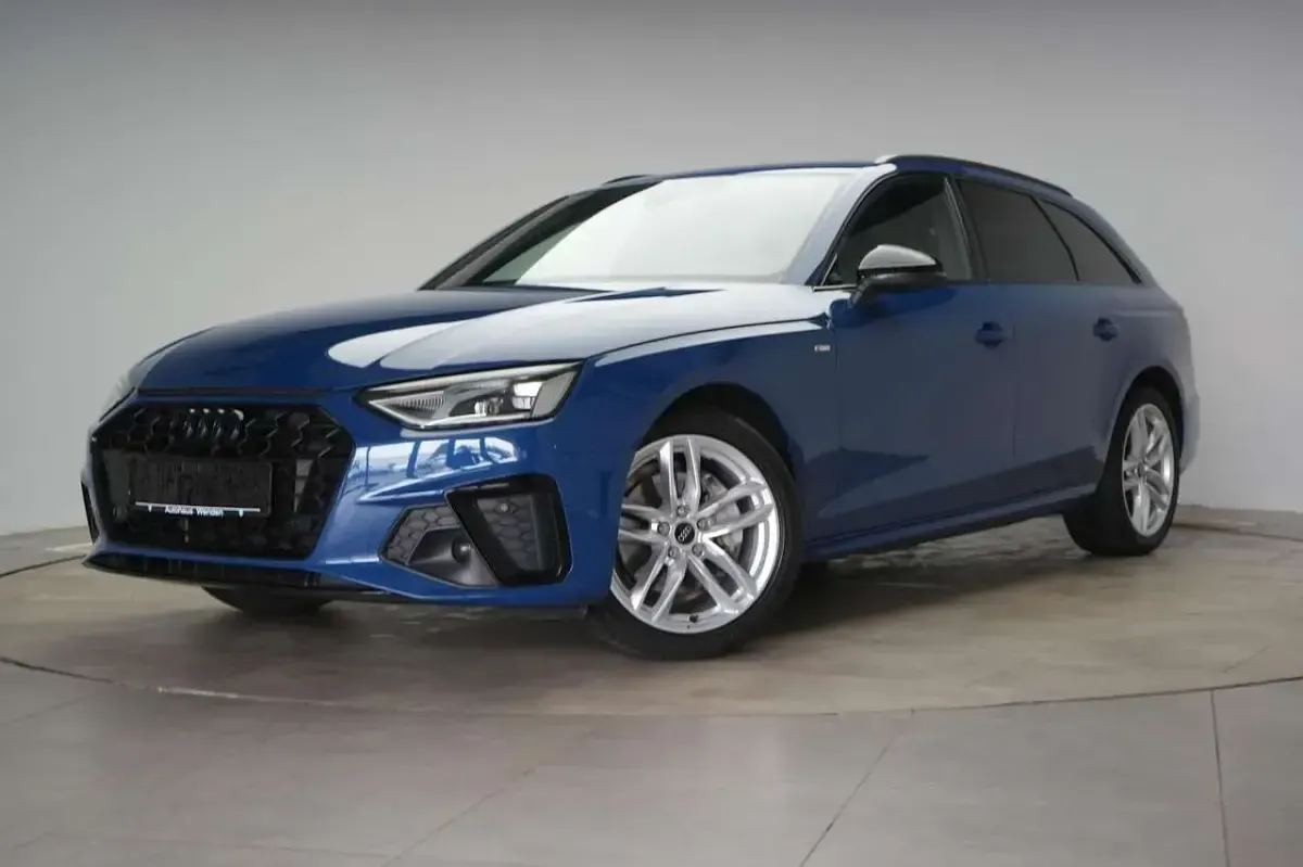 Brugt Audi A4 S-Line 204 HK (150 kW) 2023 Blå Stationcar