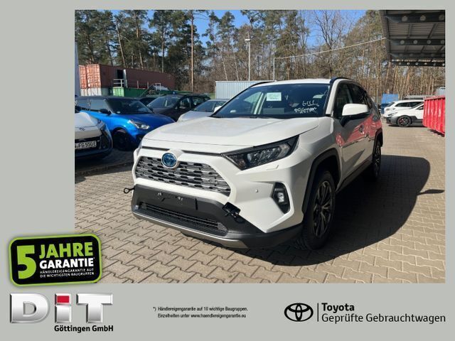 Schneeweiß Neu 2025 Toyota RAV4 Hybrid Team SUV | 38.490 € (Superpreis) - Bild 1/4
