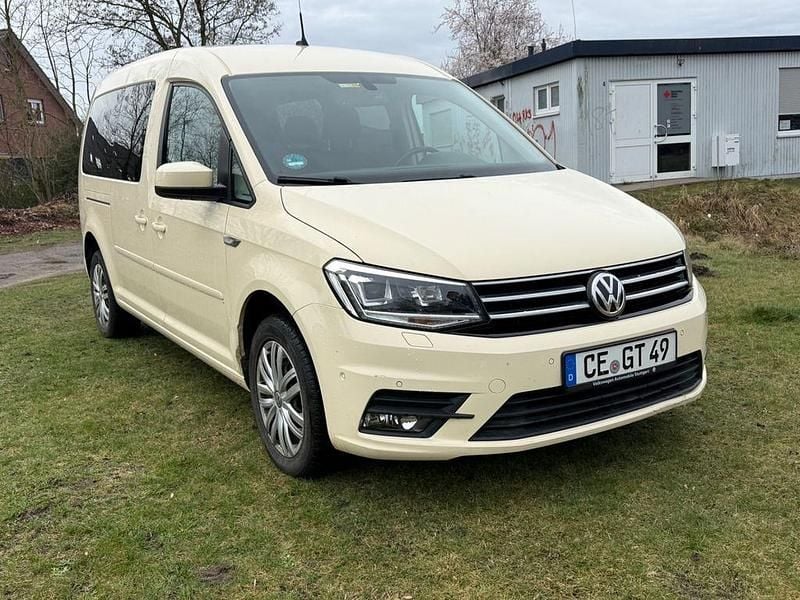Gebraucht VW Caddy Maxi 150 PS (110 kW) 2018 Gelb Van / Kleinbus