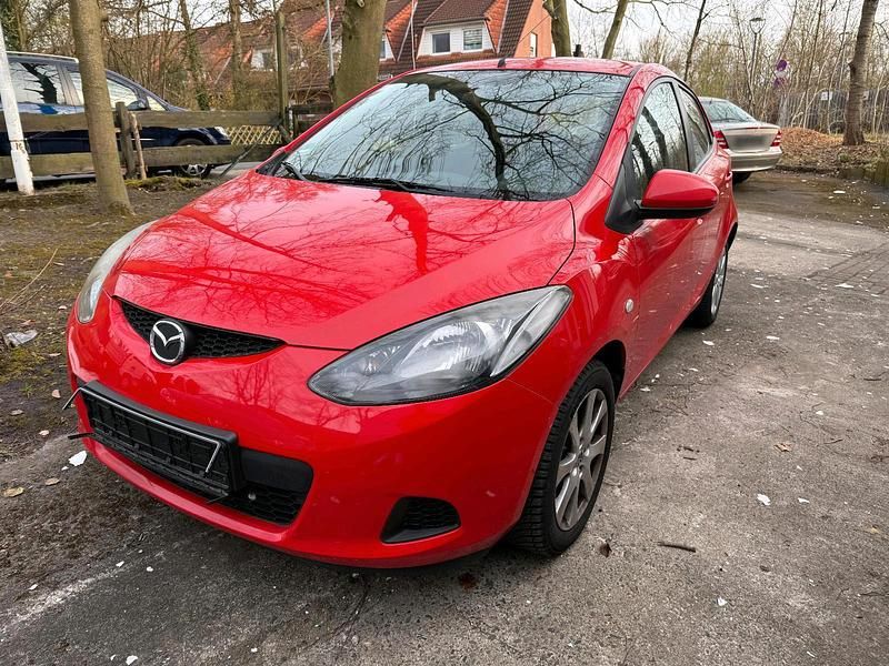 Gebraucht Mazda 2 86 PS (63 kW) 2008 Rot Kleinwagen