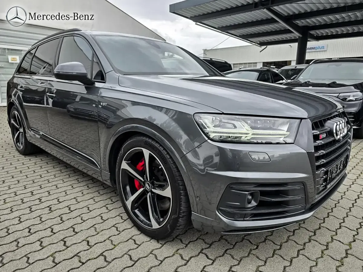 Gebraucht Audi SQ7 Ambiente 435 PS (319 kW) 2017 Daytonagrau perleffekt SUV