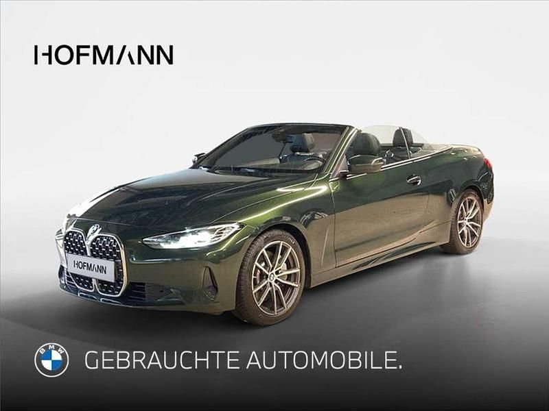 Sanremo green metallic Gebraucht 2021 BMW 430 Cabriolet Sport Line Cabrio | 34.890 € (Guter Preis) - Bild 1/3